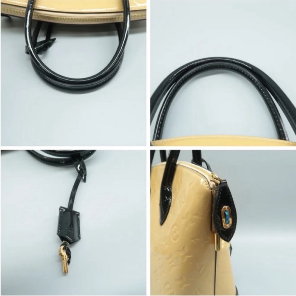 💥She's a Unicorn!!💥Louis Vuitton Two-tone Monogram Leather Vernis Tote Bag✨✨✨ - Picture 7 of 12